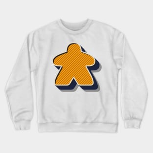 Retro Board Game Meeple Crewneck Sweatshirt